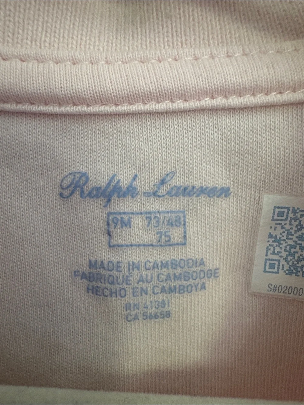 Ralph Lauren Polo Dress 9M